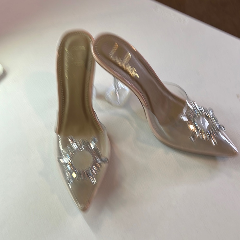 A a classy pair of heels with just enough bling…